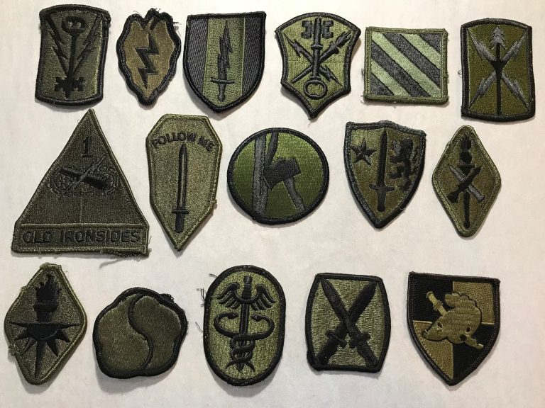 custom military patches