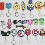 PVC rubber keychain